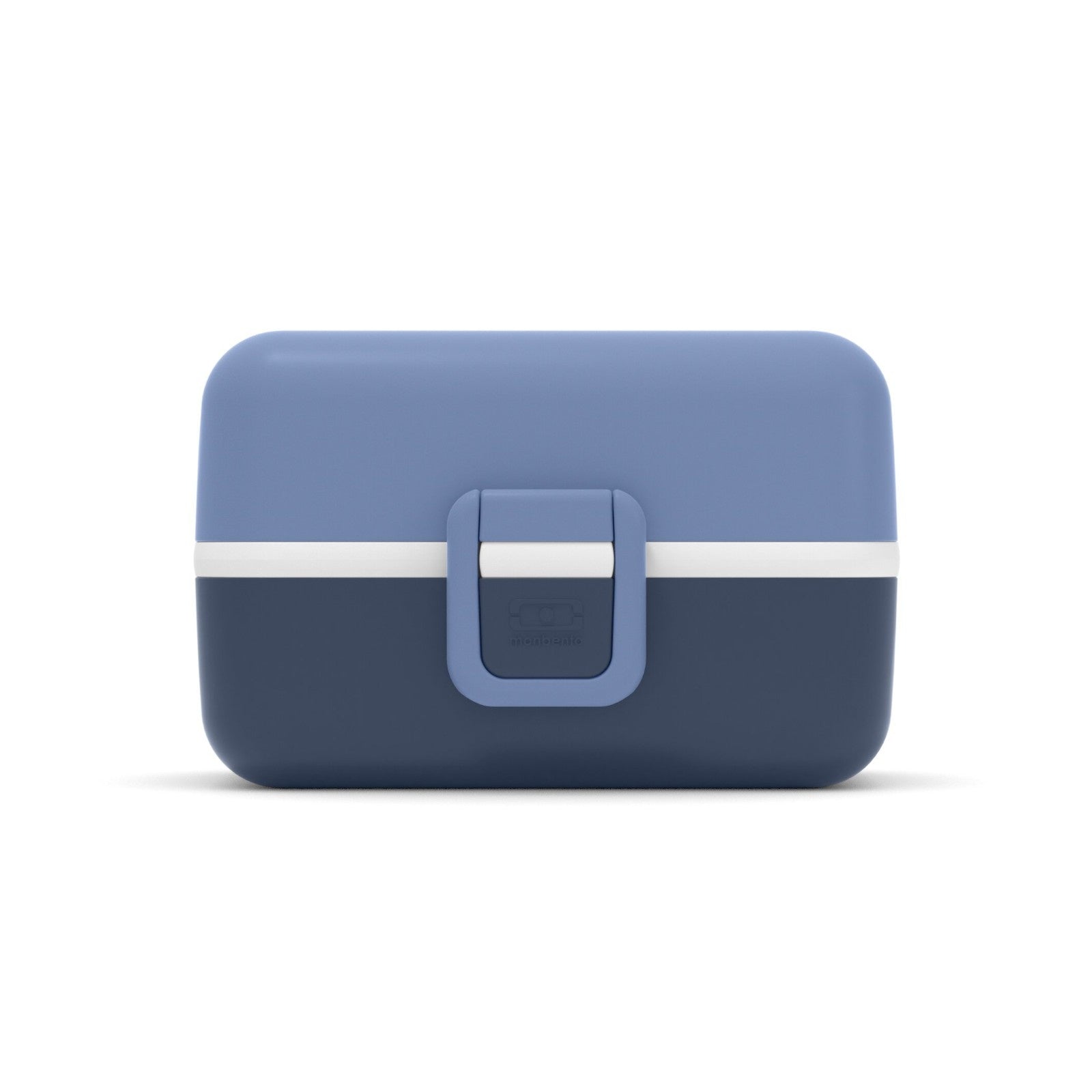 Niebieski lunchbox dla dzieci Monbento Tresor 0,8 litra Infinity