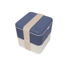 Monbento Square Natural Blue – francuski lunchbox 1,7 l z dwoma pojemnikami i separatorem. Szczelny, trwały i bez BPA. Idealny do pracy, szkoły i podróży, kolor: niebieski