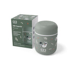 Monbento Capsule Raccon – termos dla dzieci 280 ml. Utrzymuje ciepło do 5 h, 100% szczelny i lekki. Idealny na zupę, owsiankę czy makaron w podróży, wzór: szop