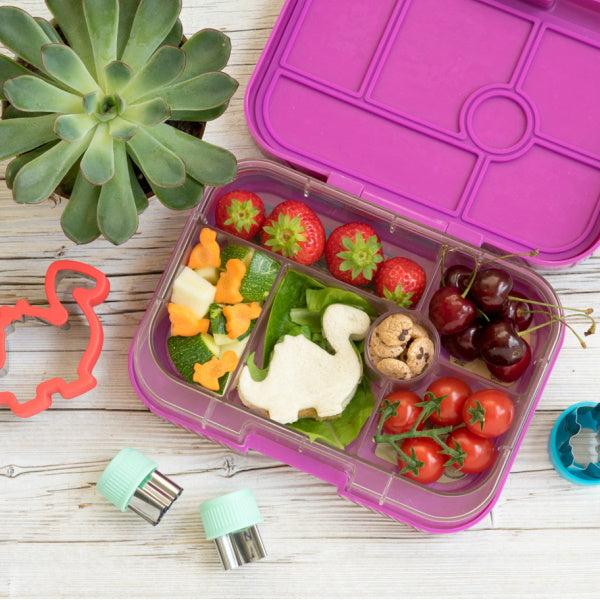 Wykrawacze Lekkabox dinozaury – zestaw 3 rozmiarów, stal nierdzewna, bezpieczne uchwyty, idealne do owoców, warzyw, kanapek i ciasteczek