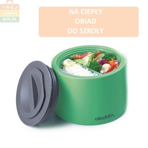 Lunchbox dla dziecka do szkoły. Pojemnik na ciepły obiad