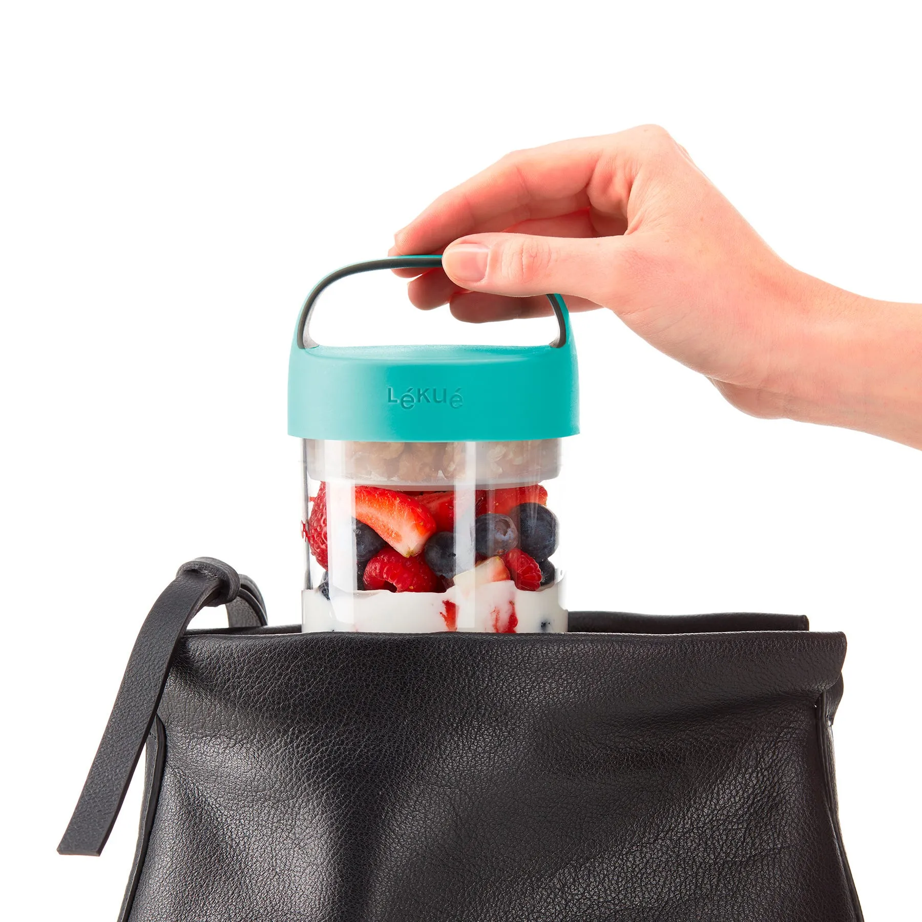 Lekue jar to go pojemnik na jogurt