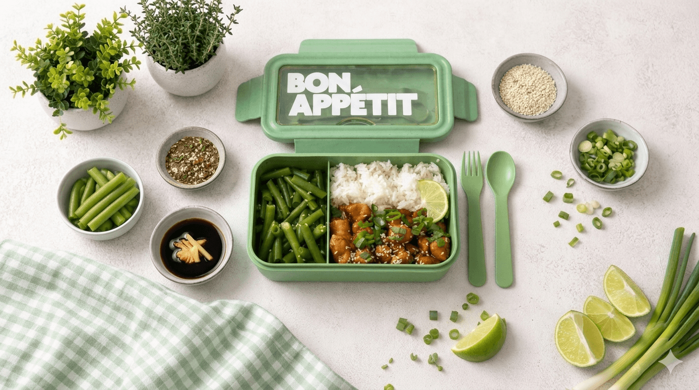 Ryż z kurczakiem po koreańsku – prosty przepis do lunchboxa