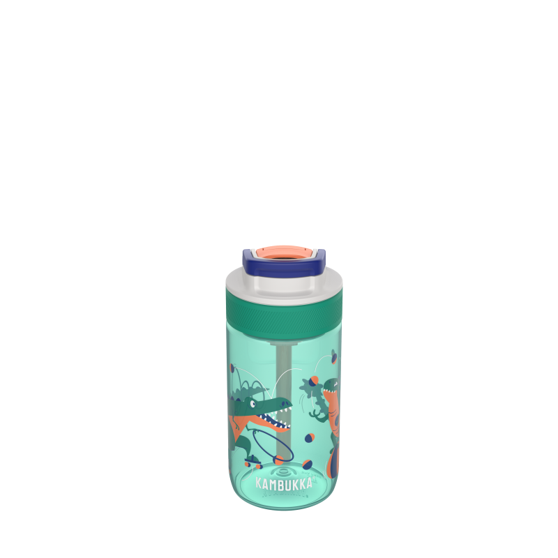 KAMBUKKA LAGOON bidon dla dzieci 400 ml, Juggling Dino Kambukka Airpots | TwójLunchBox