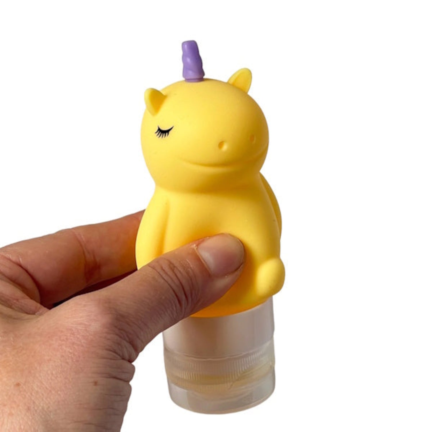 3 Mini butelki na sos Yumbox – kolorowe jednorożce, szczelne i łatwe w użyciu przez dzieci