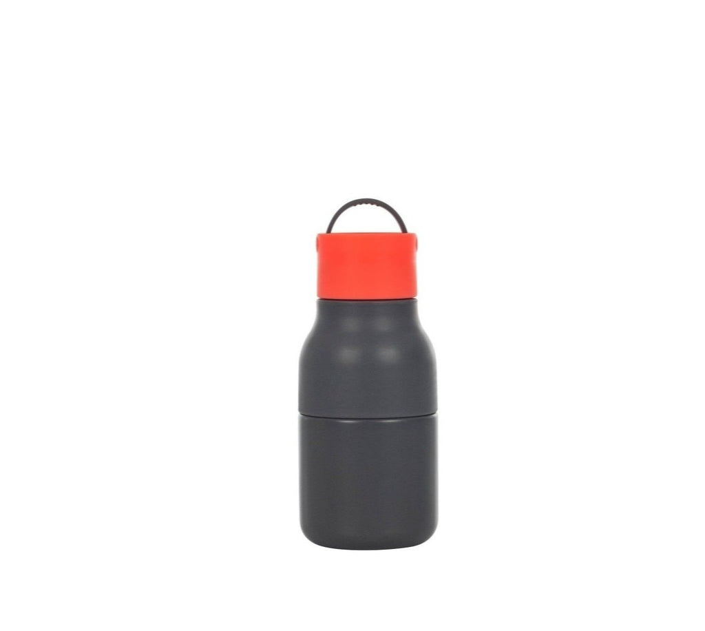 LUND LONDON ACTIVE butelka na wodę 250 ml, Indigo/Red Lund London Bottling Bottles | TwójLunchBox