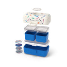 MONBENTO TRESOR bento box dla dzieci, 0.8 l, Catimini Blue Terrazzo Monbento Lunch Boxes & Totes | TwójLunchBox