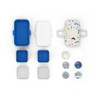 MONBENTO TRESOR bento box dla dzieci, 0.8 l, Catimini Blue Terrazzo Monbento Lunch Boxes & Totes | TwójLunchBox