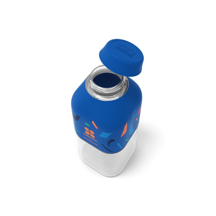 MONBENTO POSITIVE S bidon z tritanu, 0.33 l, Catimini Blue Terrazzo Monbento Water Bottles | TwójLunchBox