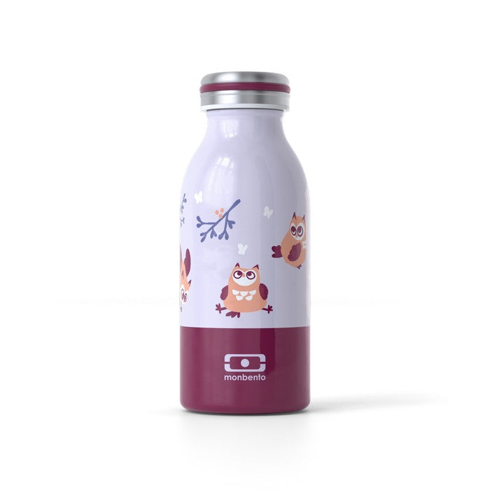 MONBENTO COOLY GRAPHIC, Butelka termiczna dla dzieci, Owl Monbento Thermoses | TwójLunchBox