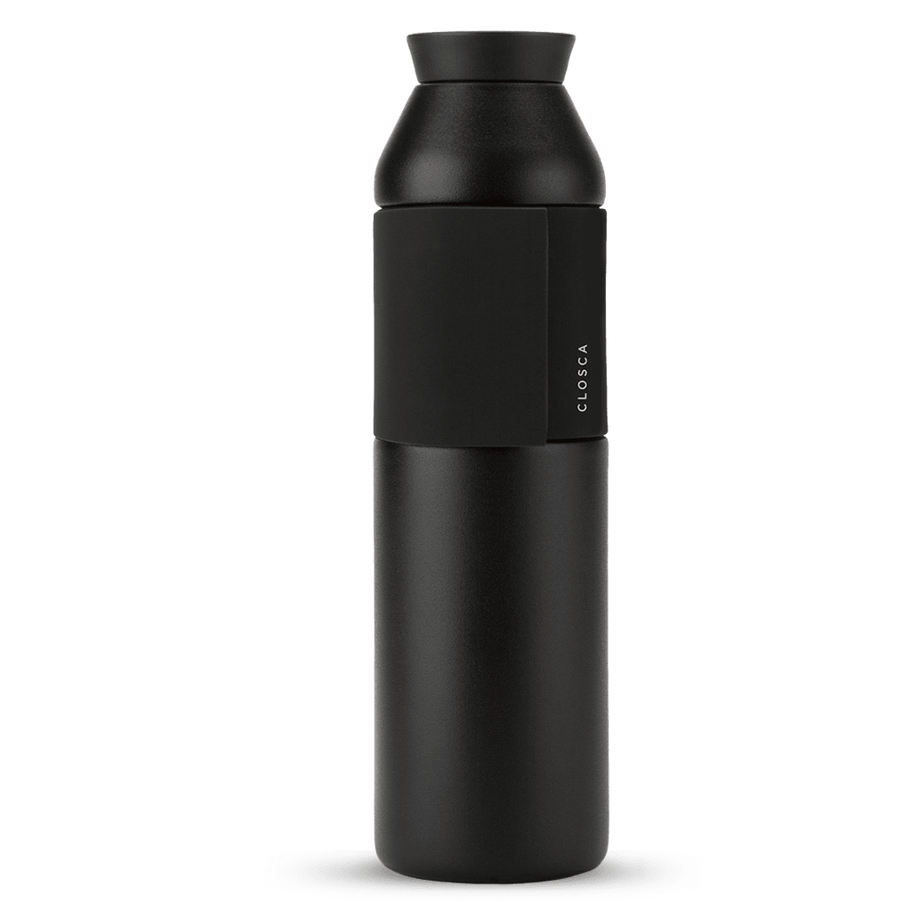 CLOSCA butelka termiczna Wave 600 ml, Black Closca Water Bottles | TwójLunchBox