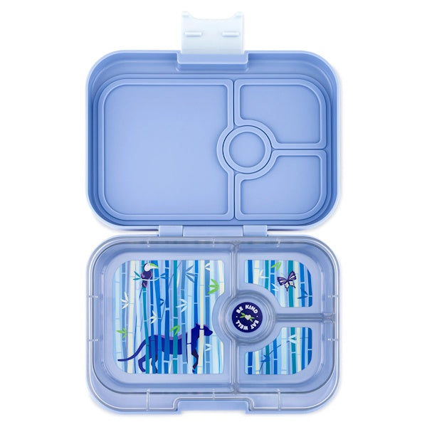 Błękitny lunchbox z przegródkami - Yumbox Panino Hazy Blue