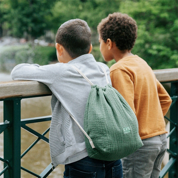 MONBENTO BUDDY lunch bag dla dzieci typu plecak, Green Monbento Lunch Boxes & Totes | TwójLunchBox