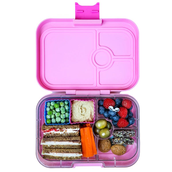 Dodatkowe przegródki w lunchboxie - silikonowe foremki od Yumbox