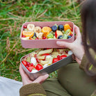 Lunch box Monbento Original Sense odporny na zapachy i przebarwienia w kolorze brudnego różu