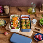 Monbento Original Natural Blue – szczelna śniadaniówka wolna od BPA