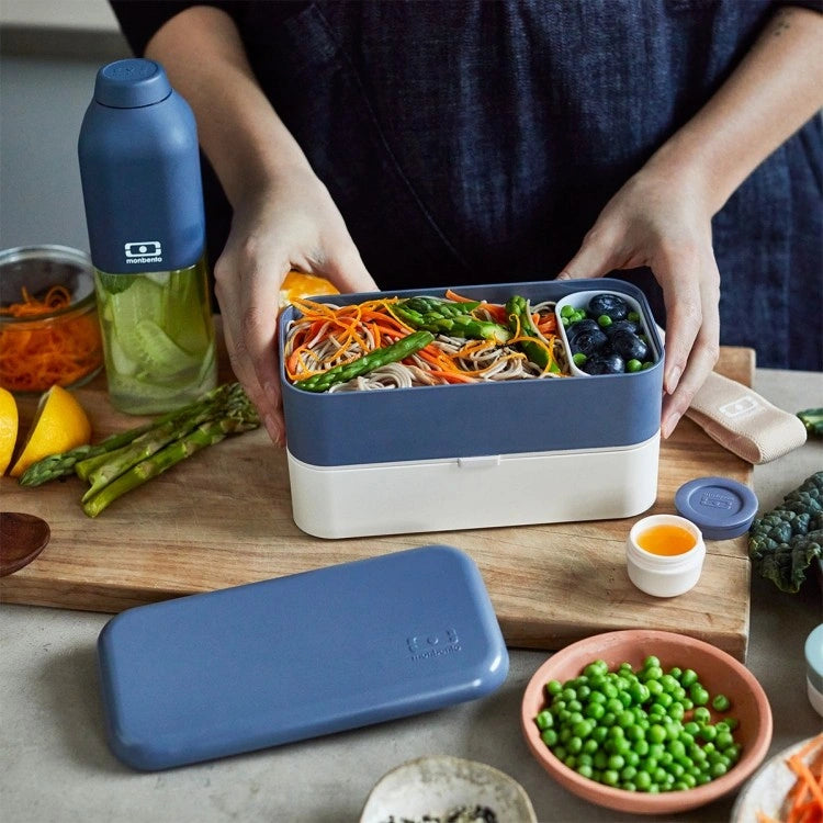 Monbento Original Natural Blue 1000 ml – pojemnik na lunch do zmywarki