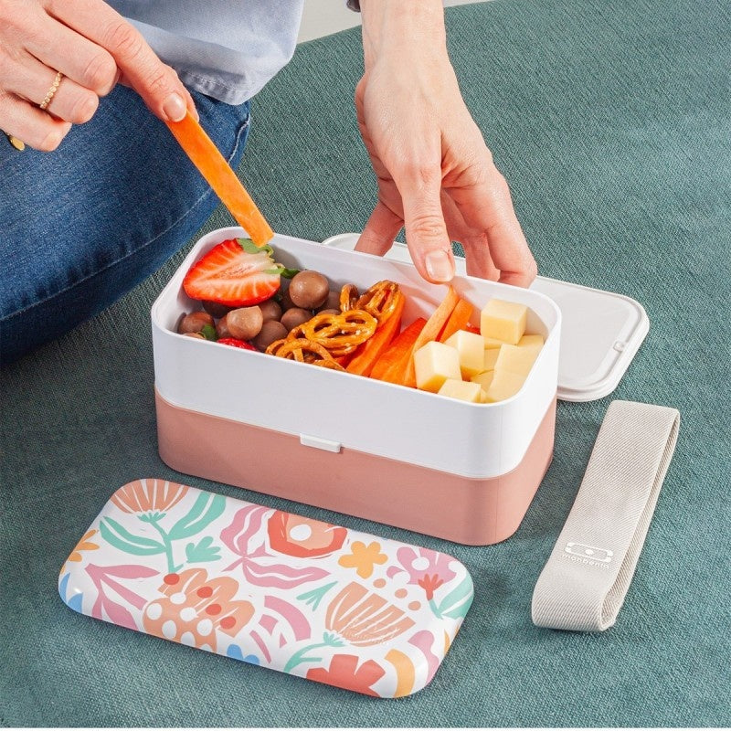 Artystyczny lunchbox z motywem wycinanki do biura Monbento Original Papercut 1000 ml
