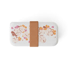 Monbento Original – dwupoziomowy lunchbox z miseczką. Szczelny, BPA free, do mikrofalówki i zmywarki. Stylowy francuski design, wzór: Pink Floral