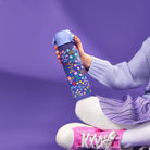 ION8 Slim Delicate Floral 0,5 l – lekka butelka z trwałego tworzywa odpornego na zapachy