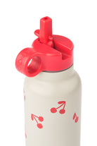 Stylowy bidon LIEWOOD Falk Cherries– 500 ml, z ustnikiem, termiczny, z uroczym wzorem, dla dzieci.