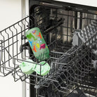 Bidon dla dzieci Ion8 Pod Dinosaurs 350 ml z dinozaurami – szczelny, lekki i otwierany na klik. Kolor: zielony