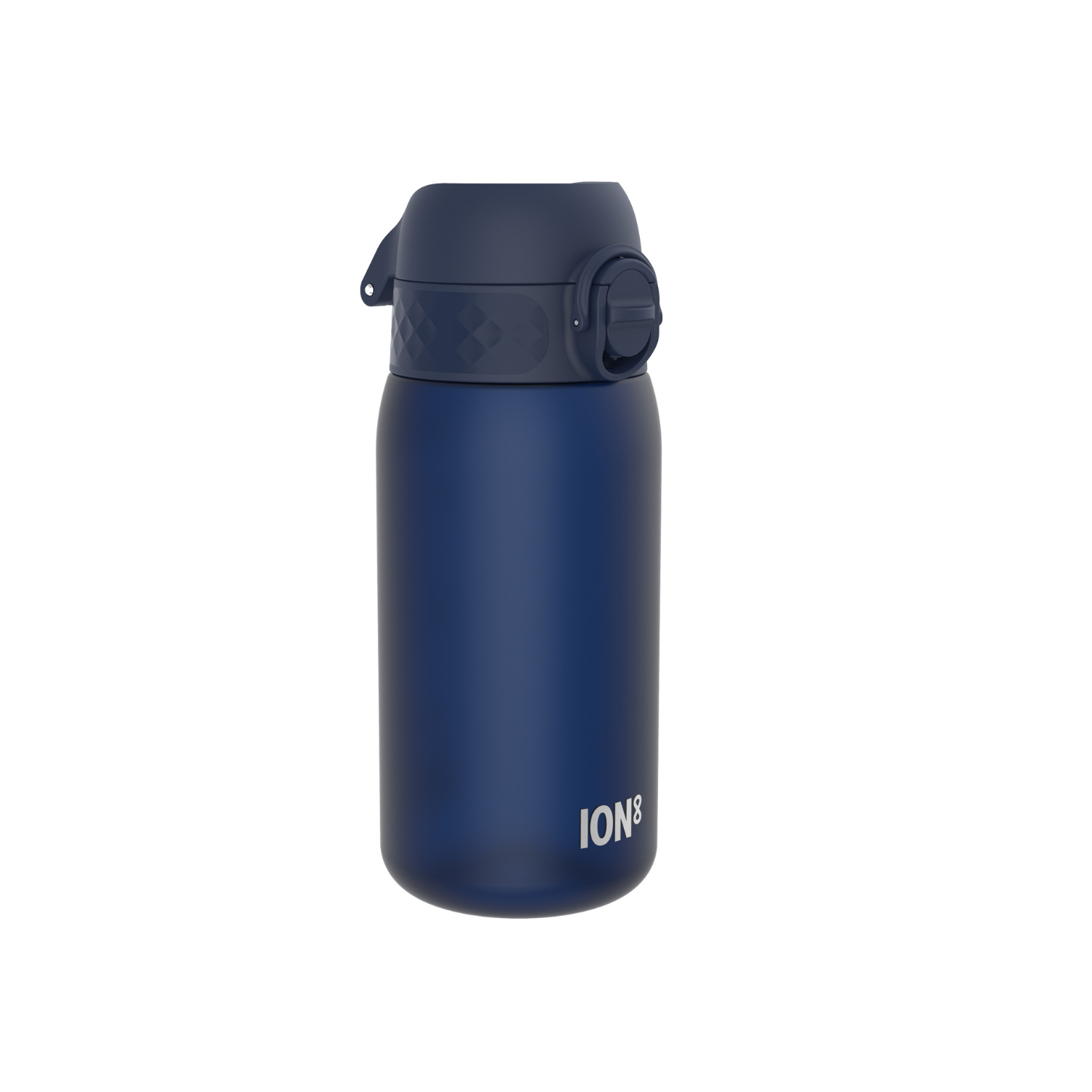 Bidon dla dzieci Ion8 Pod Navy 350 ml – szczelny, lekki i otwierany na klik