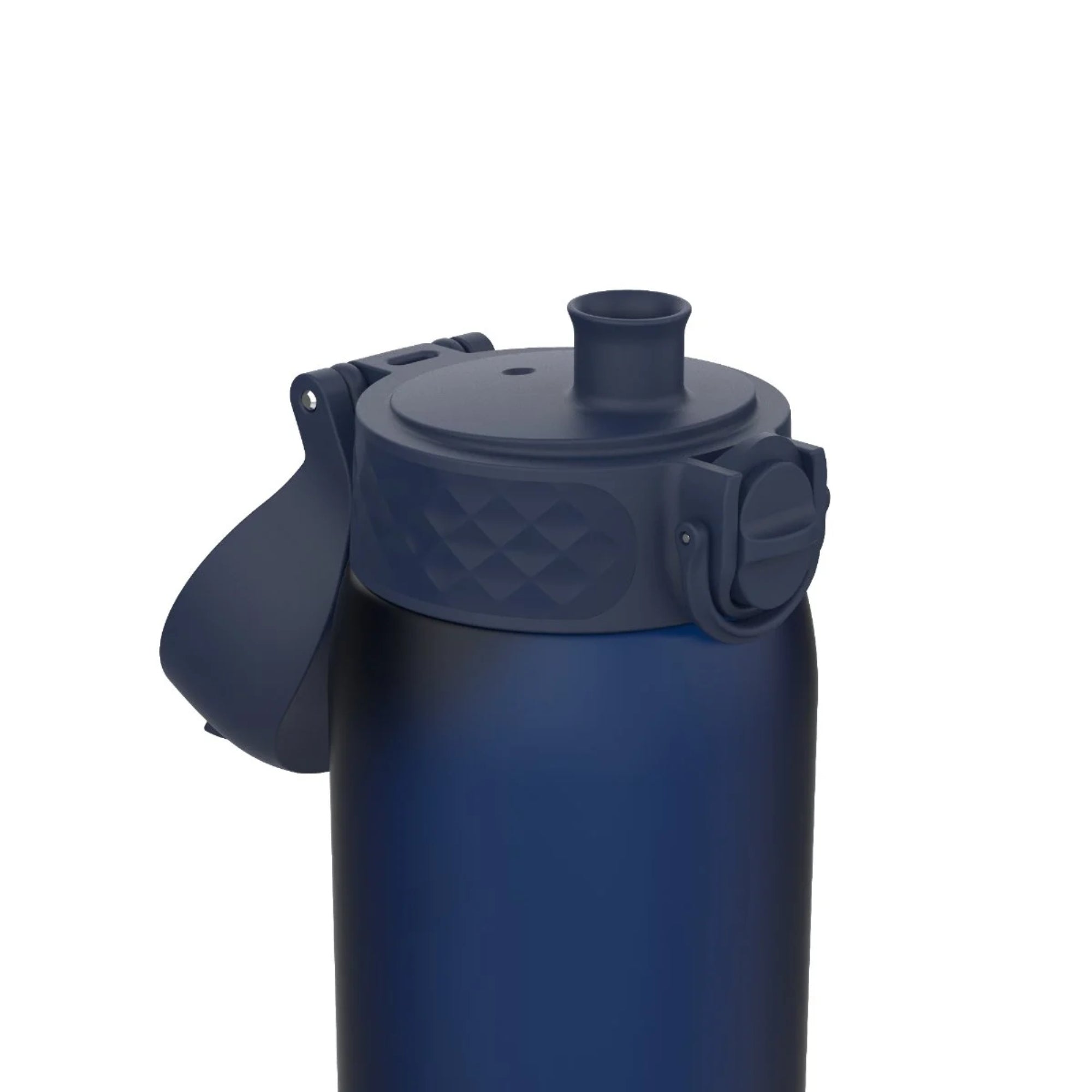 Bidon dla dzieci Ion8 Pod Navy 350 ml – szczelny, lekki i otwierany na klik