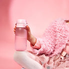 Bidon dla dzieci Ion8 Pod Rose Quartz 350 ml – szczelny, lekki i otwierany na klik