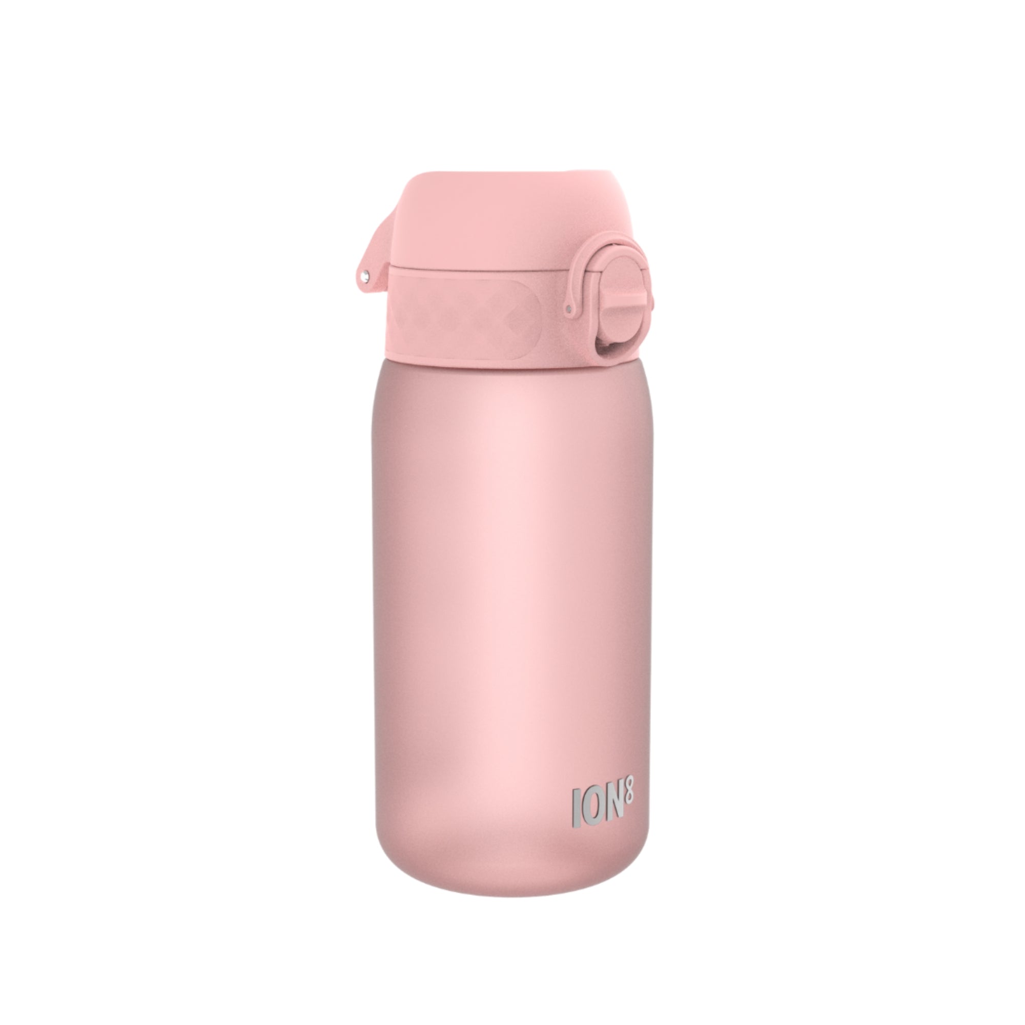 Bidon dla dzieci Ion8 Pod Rose Quartz 350 ml – szczelny, lekki i otwierany na klik