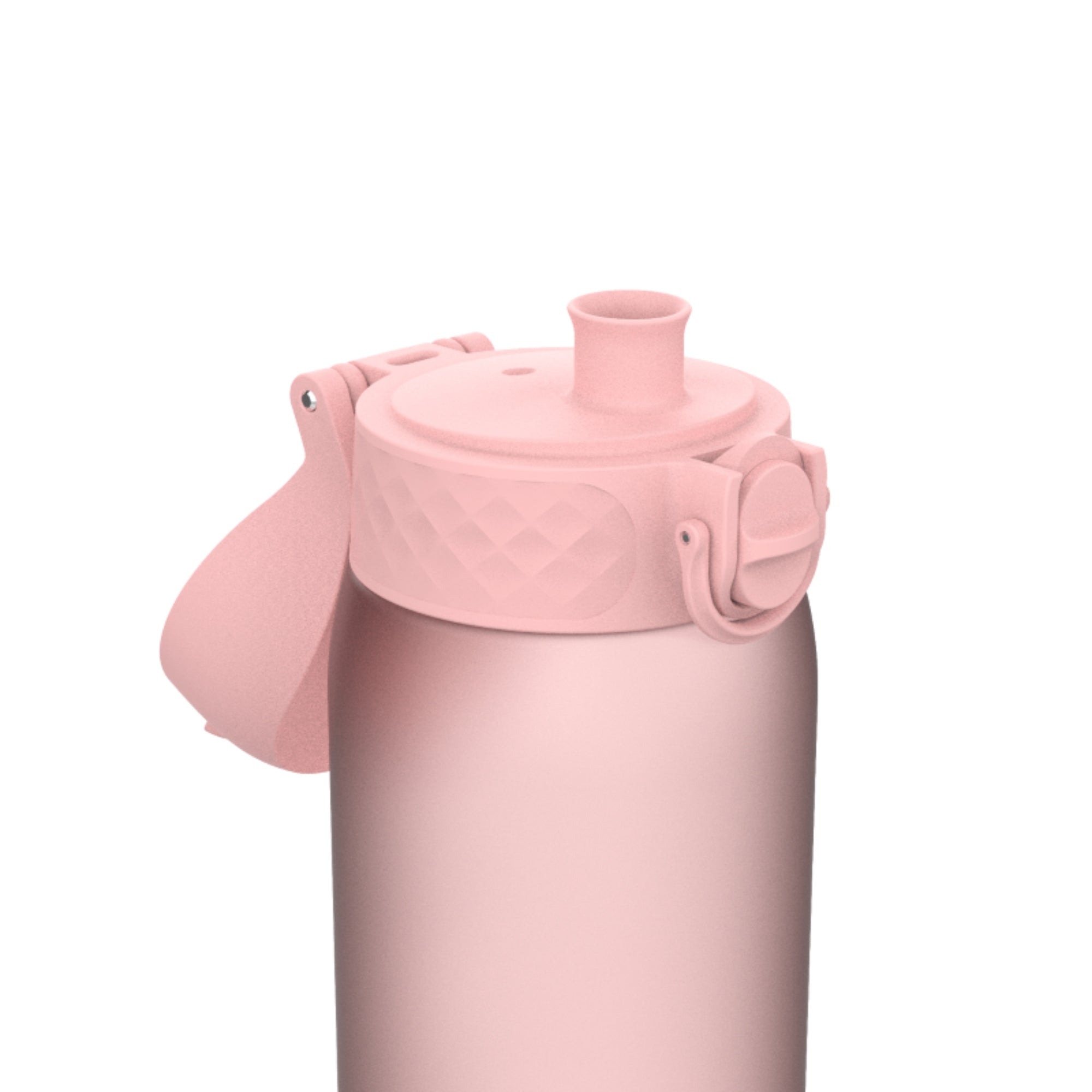 Bidon dla dzieci Ion8 Pod Rose Quartz 350 ml – szczelny, lekki i otwierany na klik