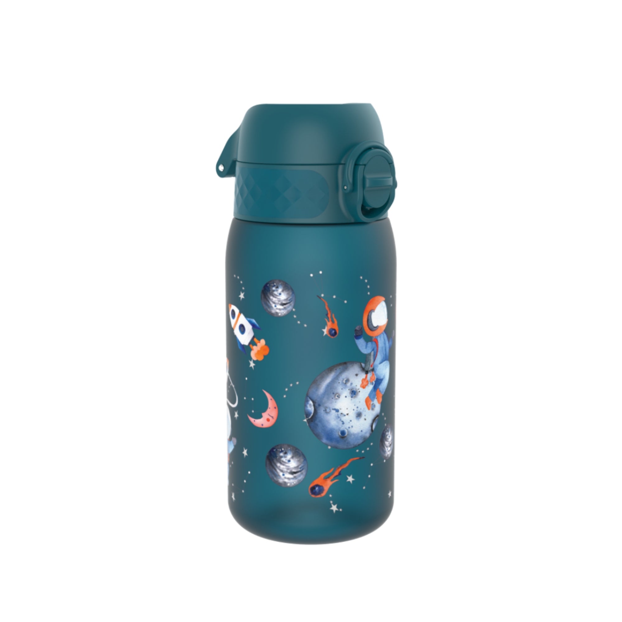 Bidon dla dzieci Ion8 Pod Space 350 ml – szczelny, lekki i otwierany na klik