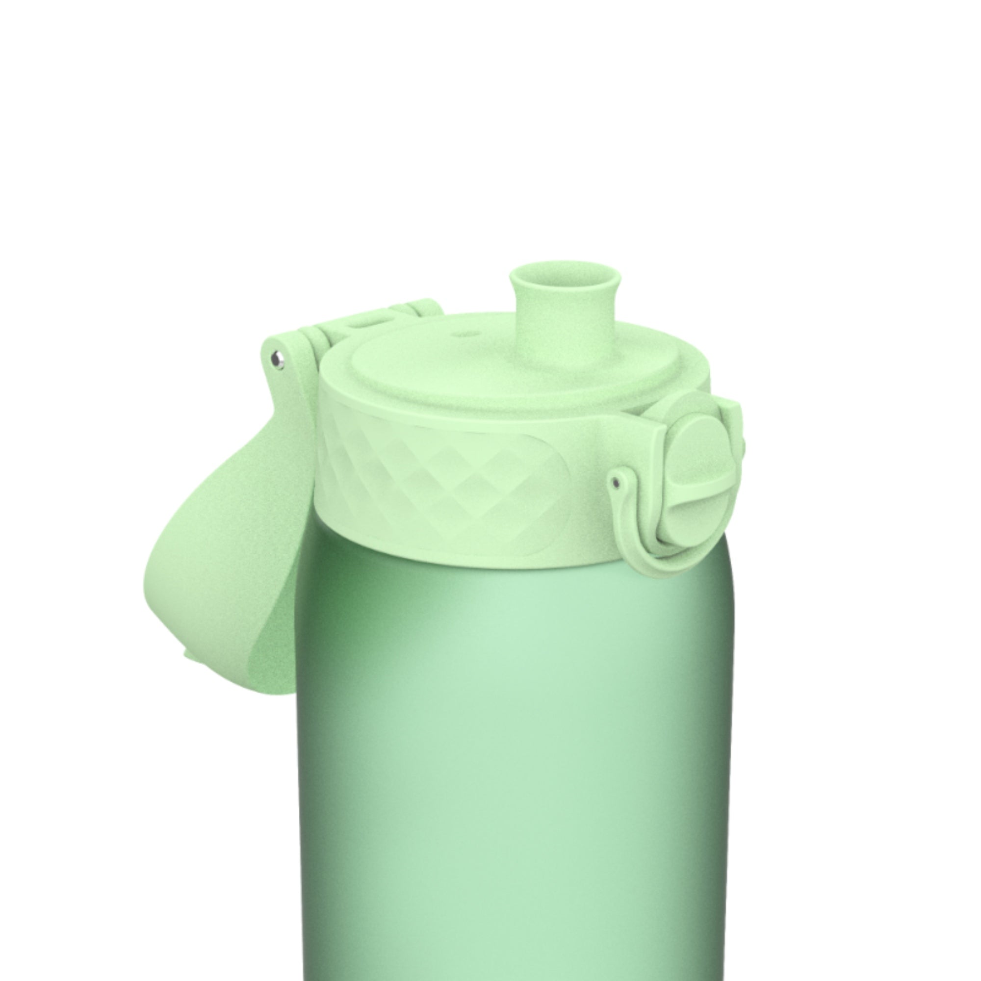 Bidon dla dzieci Ion8 Pod Surf Green 350 ml – szczelny, lekki i otwierany na klik