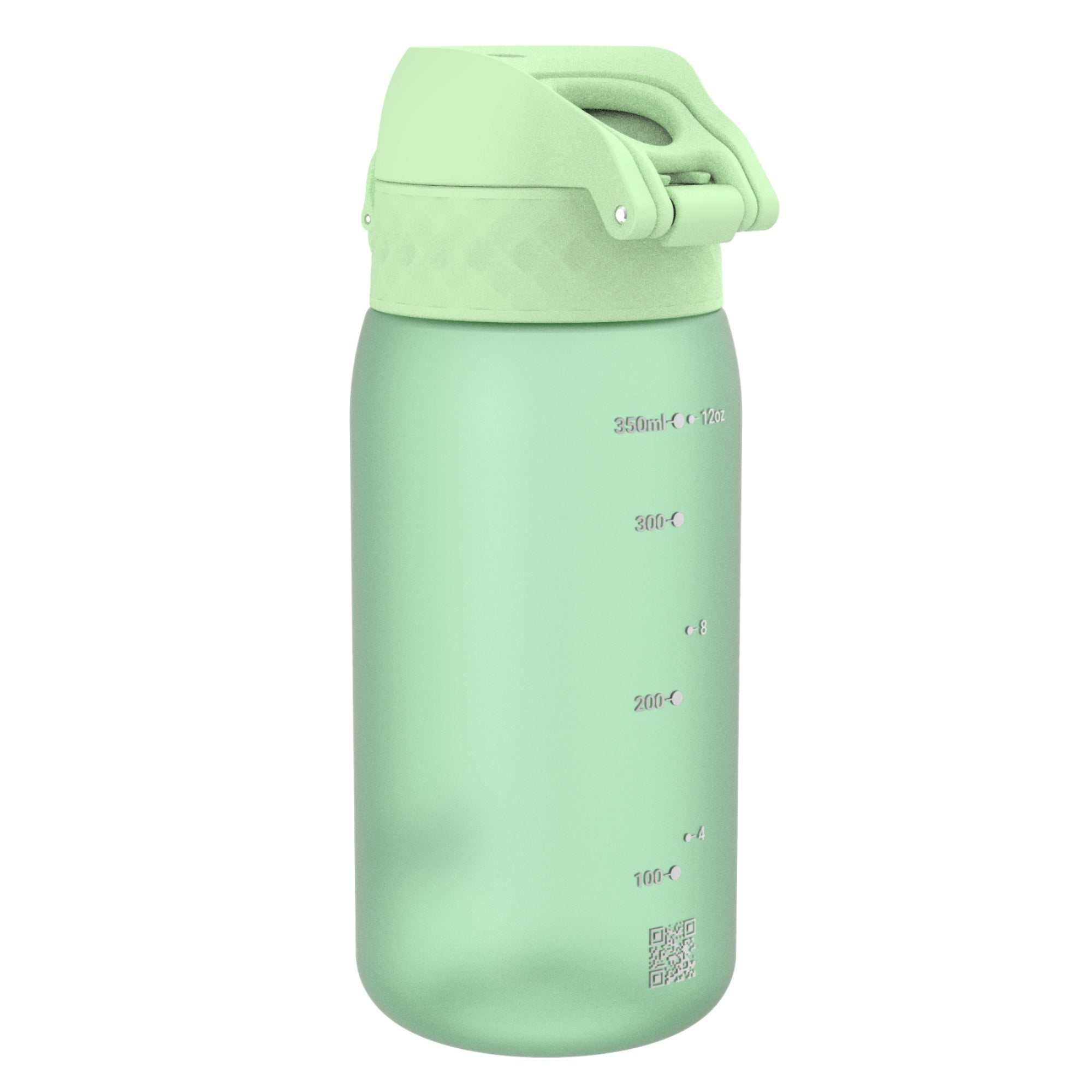 Bidon dla dzieci Ion8 Pod Surf Green 350 ml – szczelny, lekki i otwierany na klik