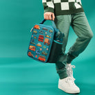 Bidon dla dzieci 500 ml Ion8 Automobile – lekki, nietoksyczny,  z ustnikiem i klapką, idealny do plecaka i samochodu