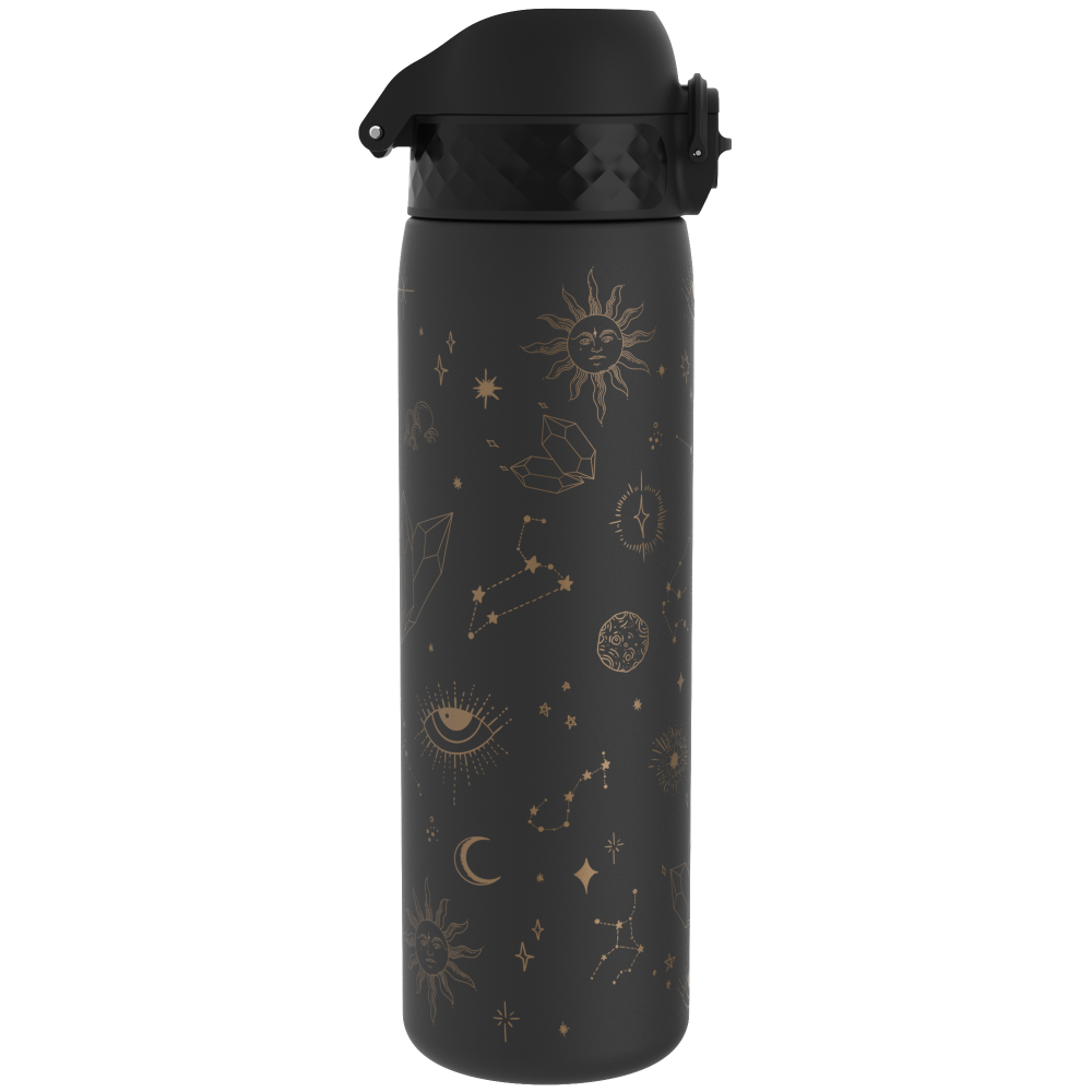 Bidon dla dzieci 500 ml Ion8 Celestial Universe – lekki, nietoksyczny,  z ustnikiem i klapką, idealny do plecaka i samochodu