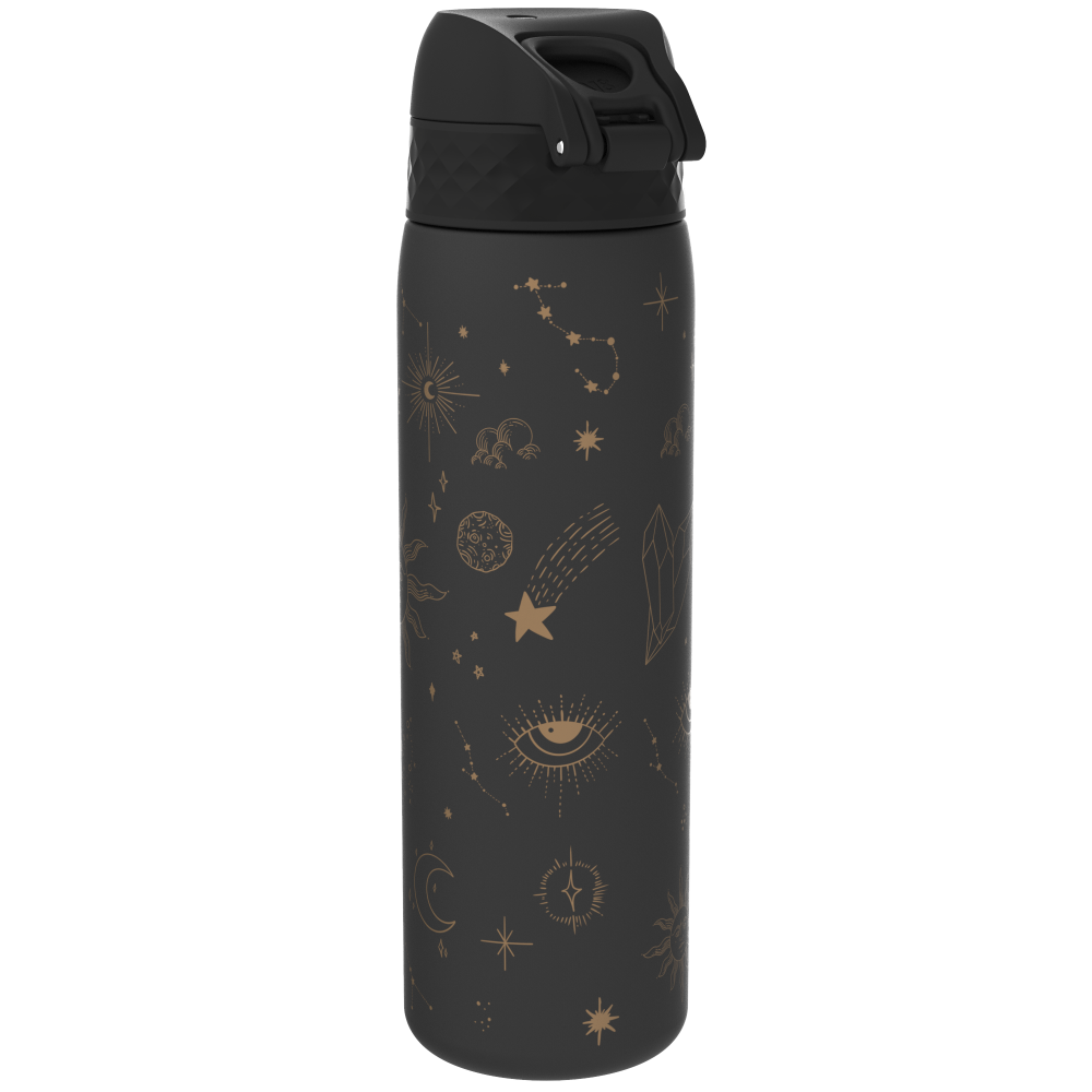 Bidon dla dzieci 500 ml Ion8 Celestial Universe – lekki, nietoksyczny,  z ustnikiem i klapką, idealny do plecaka i samochodu