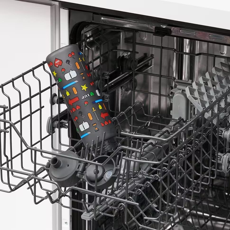 Bidon dla dzieci 500 ml Ion8 Gamer – lekki, nietoksyczny,  z ustnikiem i klapką, idealny do plecaka i samochodu