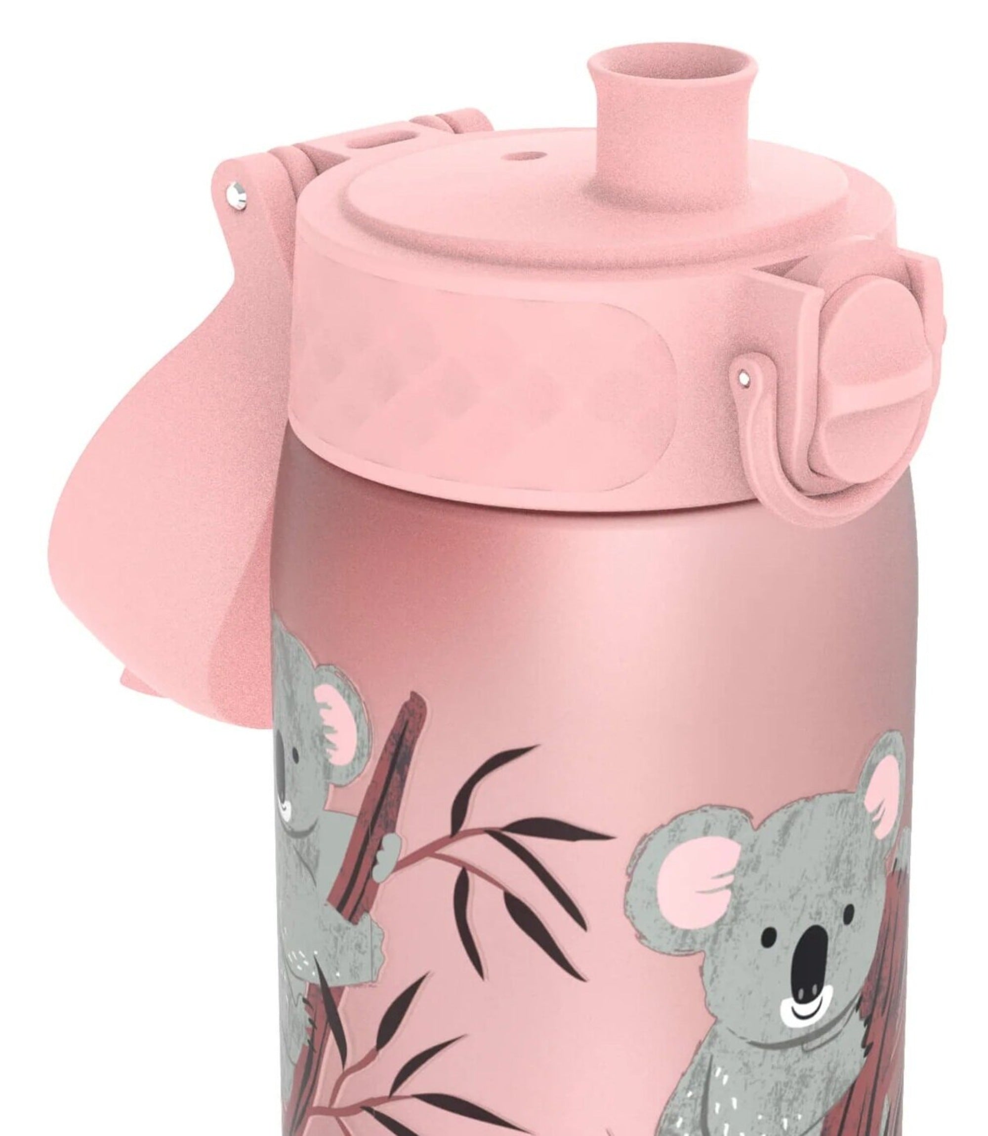 Bidon dla dzieci 500 ml Ion8 Koala  – lekki, nietoksyczny,  z ustnikiem i klapką, idealny do plecaka i samochodu