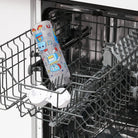 Bidon dla dzieci 500 ml Ion8 Robots– lekki, nietoksyczny,  z ustnikiem i klapką, idealny do plecaka i samochodu