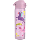 Bidon dla dzieci 500 ml Ion8 Unicorns – lekki, nietoksyczny,  z ustnikiem i klapką, idealny do plecaka i samochodu