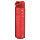 ION8 Slim Red 1000 ml – szczelna butelka treningowa na siłownię i rower
