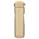 Bidon na wodę 1 l Ion8 Desert – lekki, nietoksyczny, z ustnikiem i klapką, idealny do plecaka i samochodu, kolor: beżowy