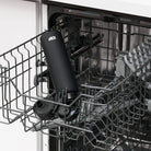 Bidon na wodę 500 ml Ion8 Black – lekki, nietoksyczny, z ustnikiem i klapką, idealny do plecaka i samochodu, kolor: czarny