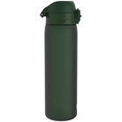 Bidon na wodę 500 ml Ion8 Dark Green– lekki, nietoksyczny, z ustnikiem i klapką, idealny do plecaka i samochodu, kolor: ciemnozielony