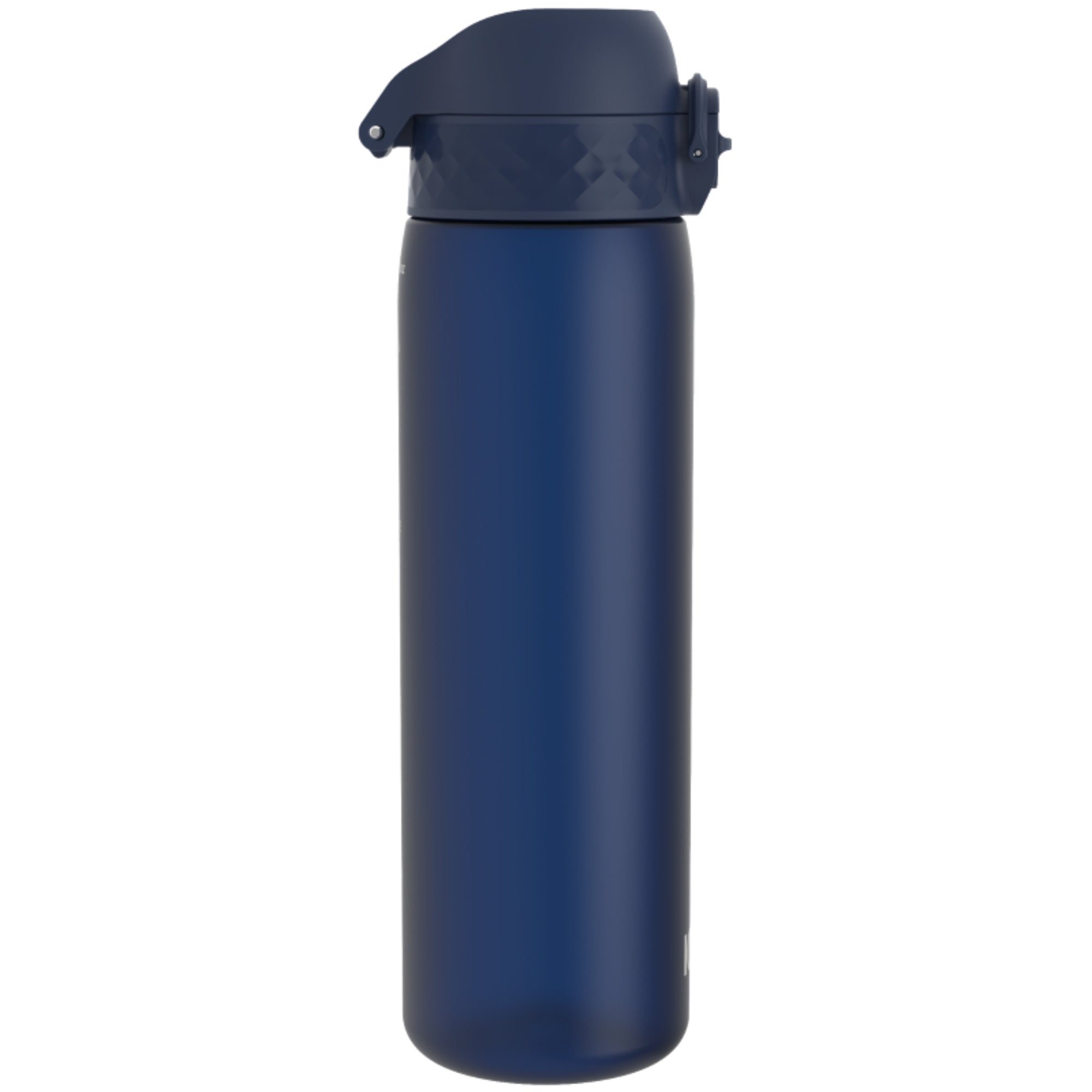 Bidon na wodę 500 ml Ion8 Navy– lekki, nietoksyczny, z ustnikiem i klapką, idealny do plecaka i samochodu, kolor: granatowy