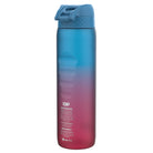 Bidon z miarką motywacyjną Ion8 Motivator 1L Blue/PInk Gradient– z miarką, otwierany jednym kliknięciem, szczelny i bez BPA.