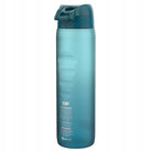 Bidon z miarką motywacyjną Ion8 Motivator 1L Gradient  Deep Teal / Sonic Blue – z miarką, otwierany jednym kliknięciem, szczelny i bez BPA.