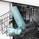 Bidon z miarką motywacyjną Ion8 Motivator Sonic Blue 1L – z miarką, otwierany jednym kliknięciem, szczelny i bez BPA. Kolor: niebieski