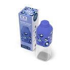 Monbento Positive M – ultralekka butelka 500 ml z tritanu. Trwała, kompaktowa, bez BPA, idealna do torby czy plecaka, wzór: blue leopard